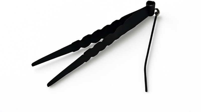 The Rolling Stone Co. Tong Small Tong for Holding Charcoal 6 cm Utility Tongs(Pack of 1)