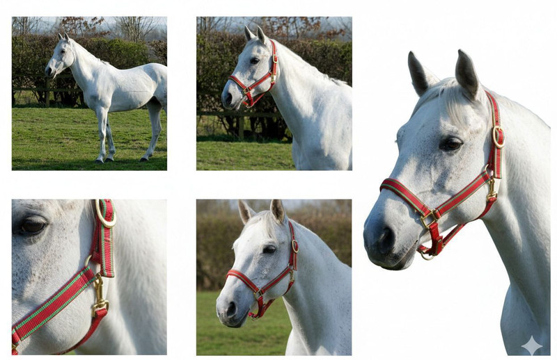 ZoOwill Halter Horse Bridle(For  Horse multicolor)