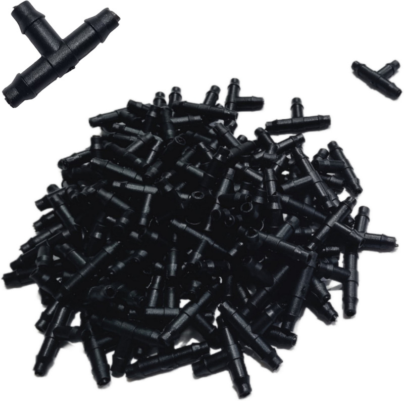 GKI POULTRY T-Nipple use for drinker in Poultry Farm 6mm outer dia. (Pack of 50) Hose Connector