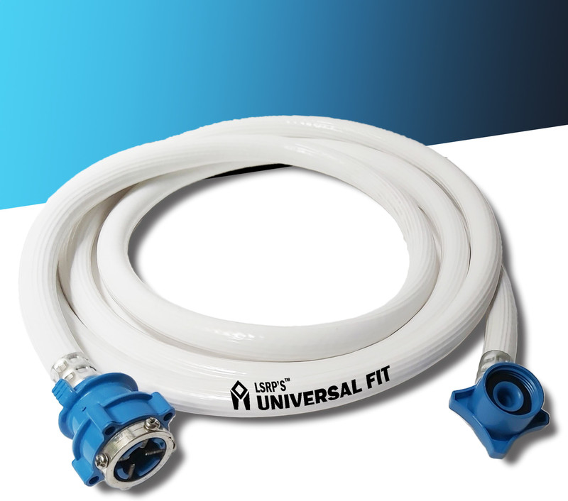 LSRP's Universal Fit Front & Top load washing machine inlet pipe 4 meter / Water inlet inflow pipe Hose Pipe(400 cm)