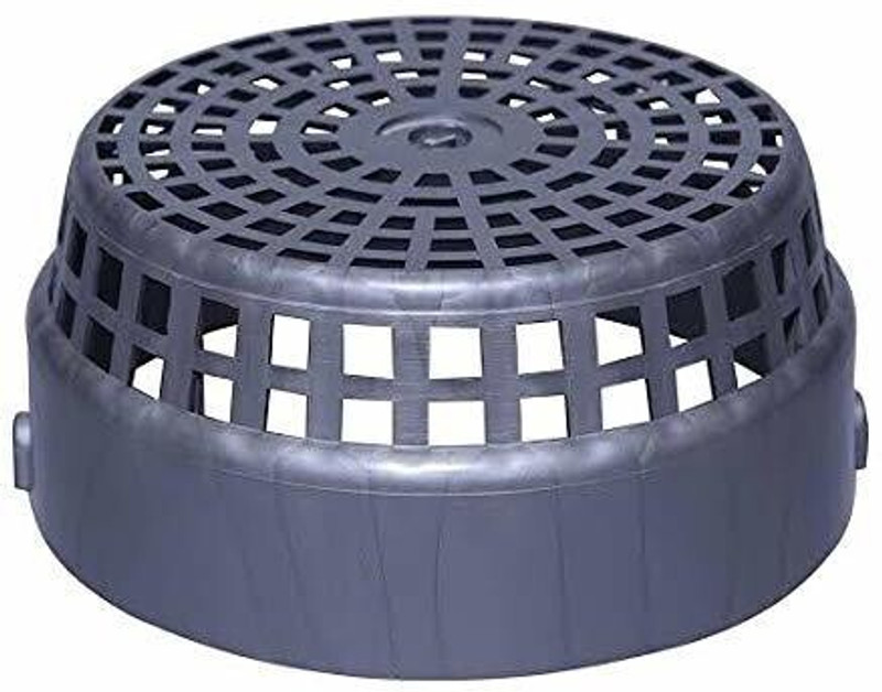 chirag distribution Polycarbonate Chimney Cowl Cover (6 Inches) Hose Pipe(0.16 cm)