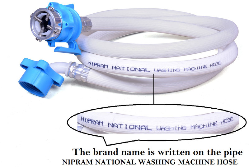 NIPRAM NATIONAL IFB Front Load Washing Machine intlet Hose Pipe Tube (3 Meter) IFB Front Load Washing Machine Intlet Hose Pipe (3 Meter) Hose Pipe(300 cm)