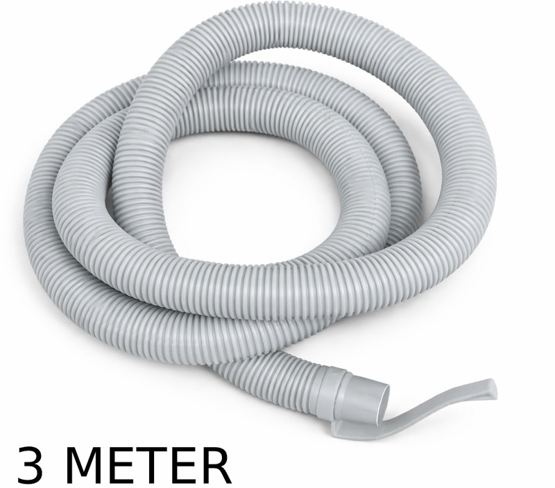 Primehomeenterprises 3 Meter Grey Haier Washing machine Drain Hose Pipe Hose Pipe(3 m)