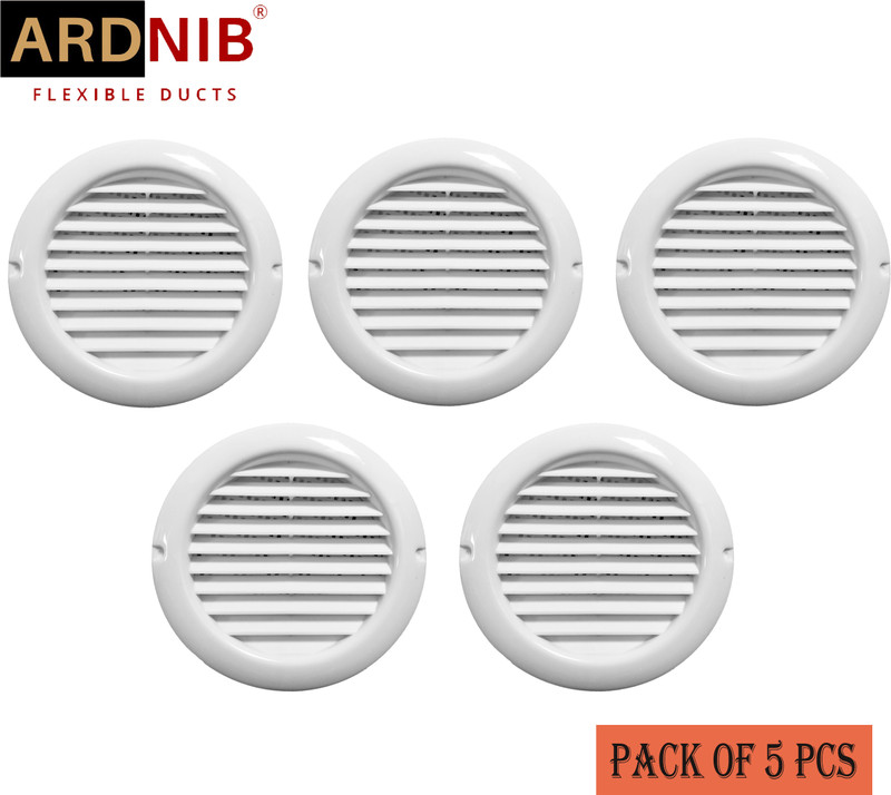 Ardnib 6 Inch Vent Cover For Chimney Duct Pipe 6 Inch Cowl Cover Round Pack of 5 Hose Pipe(15 cm)