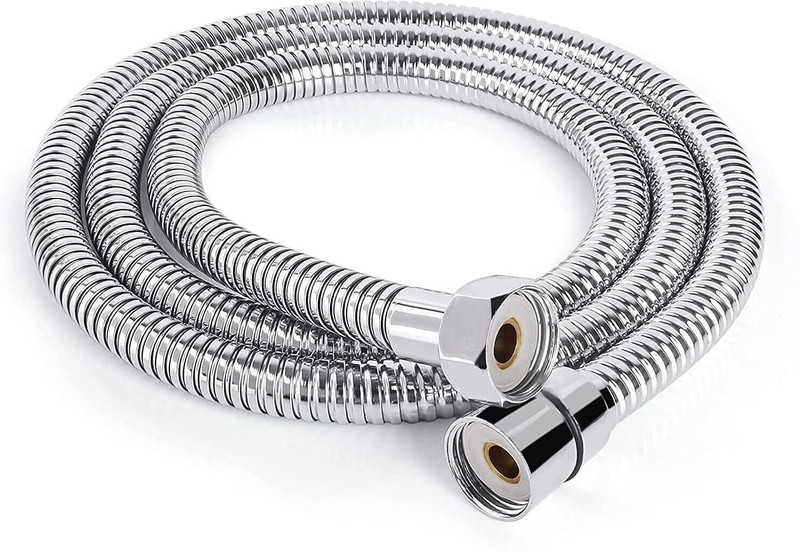 KURIC Flexible Hand Shower Hose Tube For Bathroom Toilet Bidet Spray Gun Health Faucet 1 Mtr Handshower Hose Replacement Shower Tube, Health Faucet Tube Jet Spray Pipe Hose Pipe(1 m)