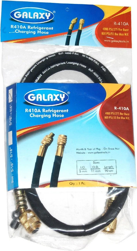 GALAXY Colour R410A 180cm R32 Charging Line Hose Pipe(180 cm)