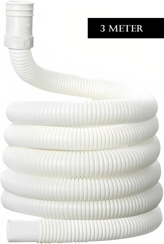 Episkey OUTLET_5M Washing Machine Drain Pipe Heavy Duty PVC Outlet Hose | Flexible & Leak-Proof Hose Pipe(5 m)