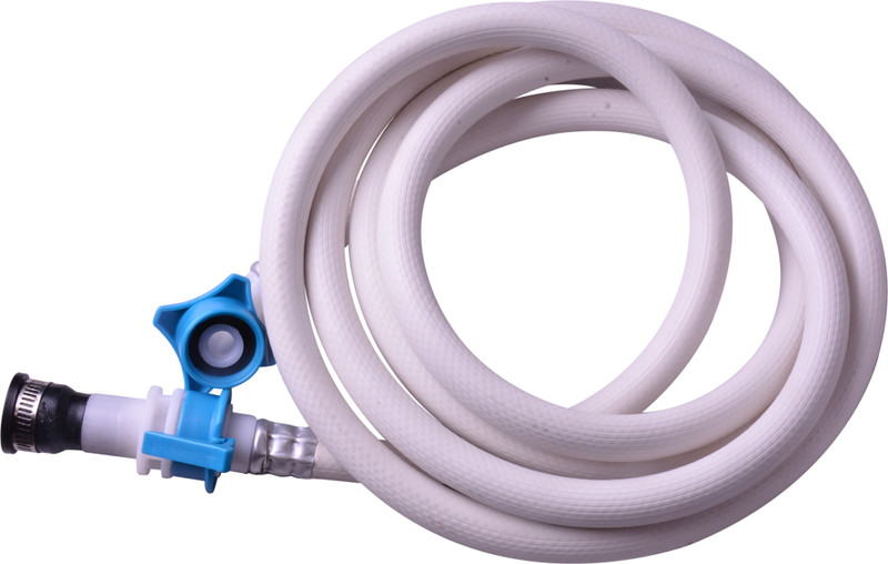 NIPRAM NATIONAL 4Mtr Flexible Inlet Hose Pipe With Universal Adapter,Front Load Washing Machine 4Mtr Flexible Inlet Hose Pipe With Universal Adapter,Front Load Washing Machine Hose Pipe(4 m)