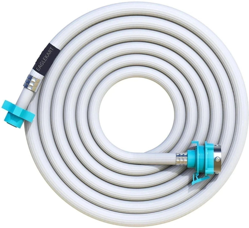 Eaglekart 5 Meter Inlet Pipe For Front & Top Load Washing Machine Flexible Water Hose Washing Machine Inlet hose pipe for All brand Fully Automatic Washing Machine Hose Pipe(5 m)