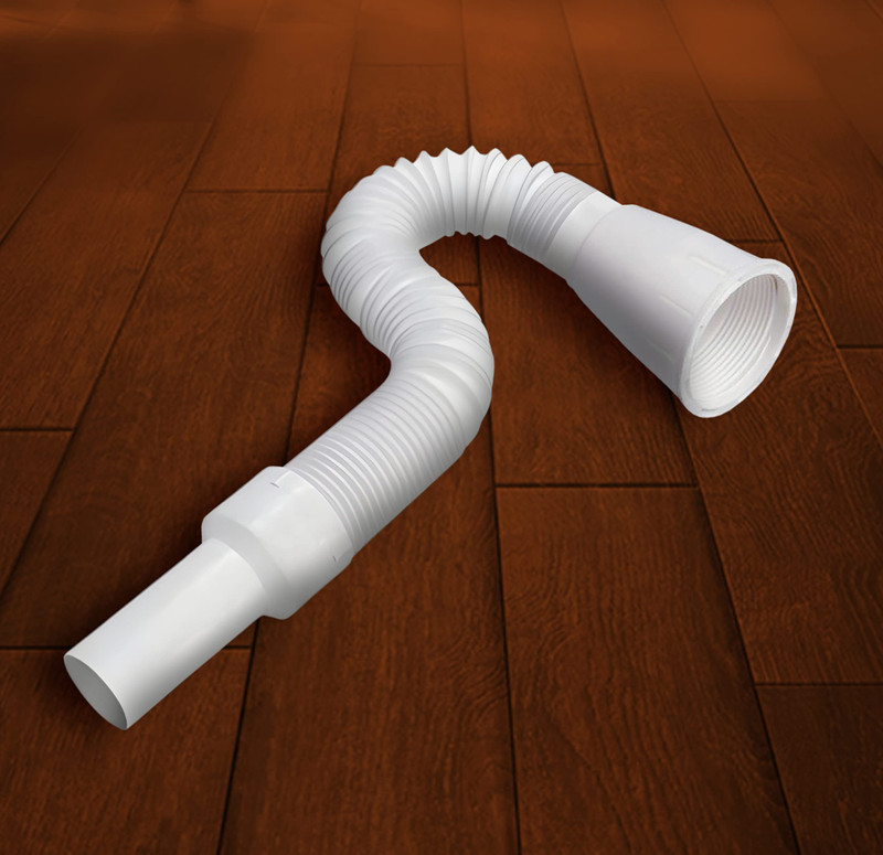 Prestige Waste Pipe Flexible For Wash Basin / Sink and all types of Drain water out let Hose Pipe(300 cm)
