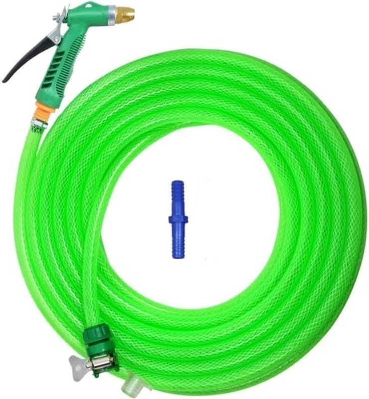 Anshienterprises 10 METER BRAIDED 3-LAYERED HOSE PIPE Hose Pipe(1000 cm)