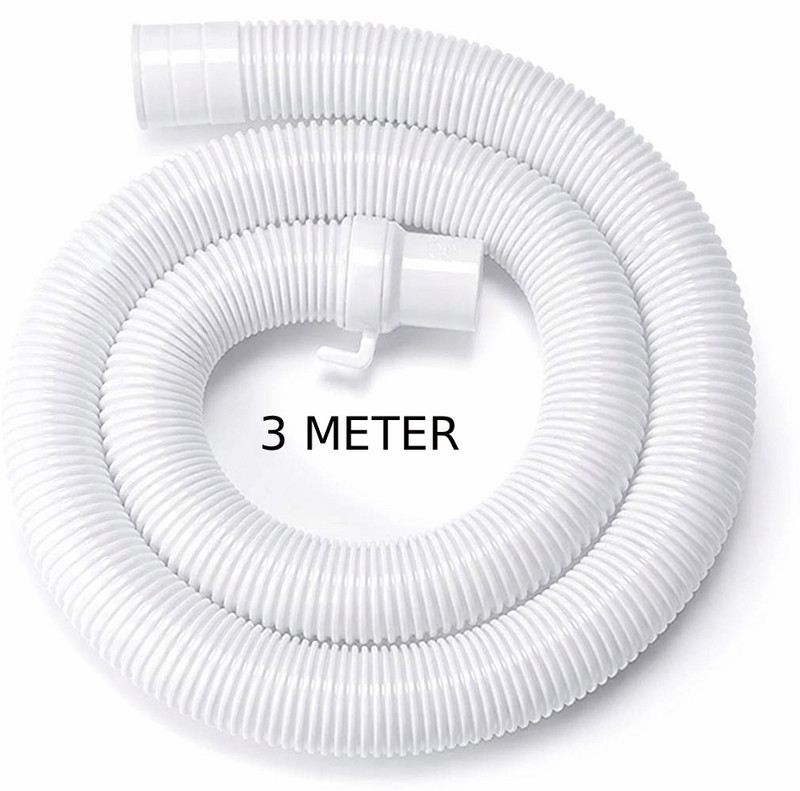 Primehomeenterprises 5 Meter Grey Washing Machine Drain Pipe Hose Pipe(5 m)