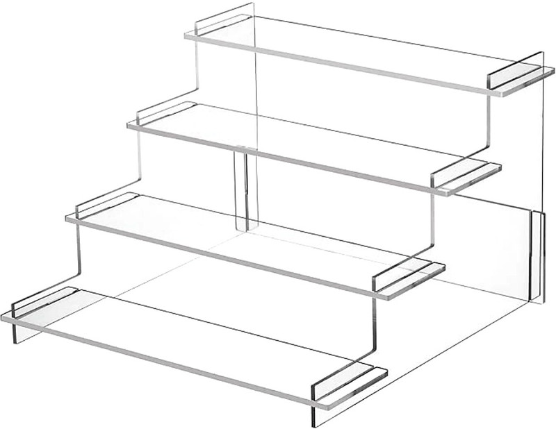 Diventra Acrylic Display Risers Garden Hose Stand