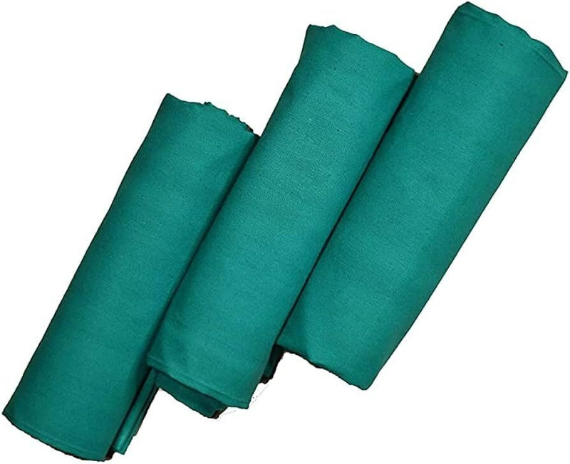 ZYGOMA Surgical Green Cloth Towel (1x1 meter, Pack of 1) 100% Cotton OT Linen Pant Hospital Scrub(Green Free)