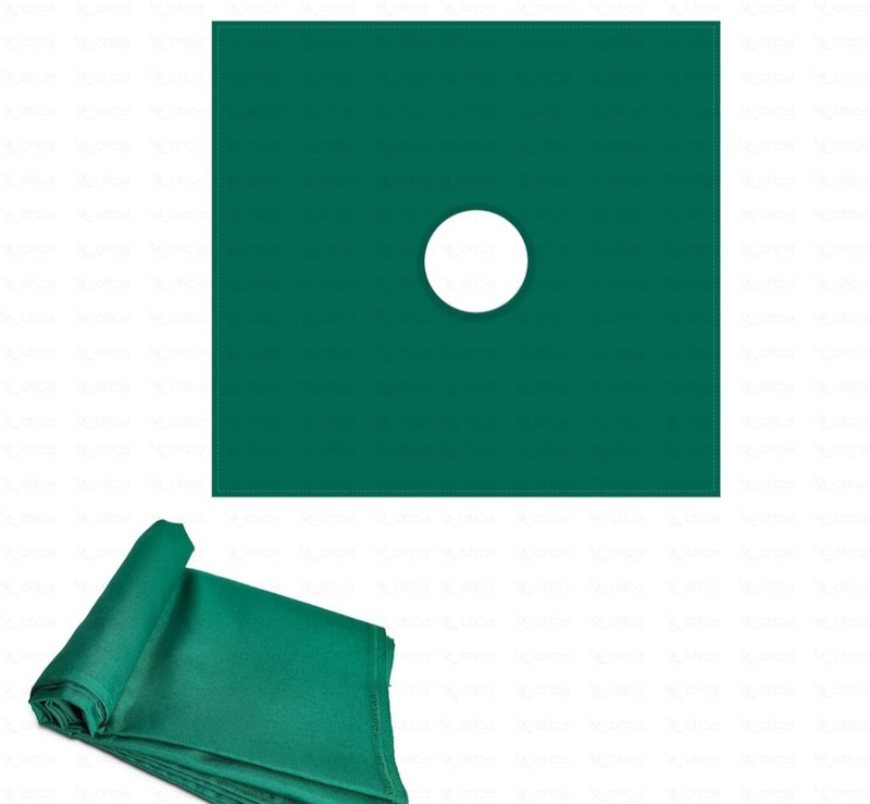 UDTREAD Cutsh Gown Hospital Scrub(Green Free)