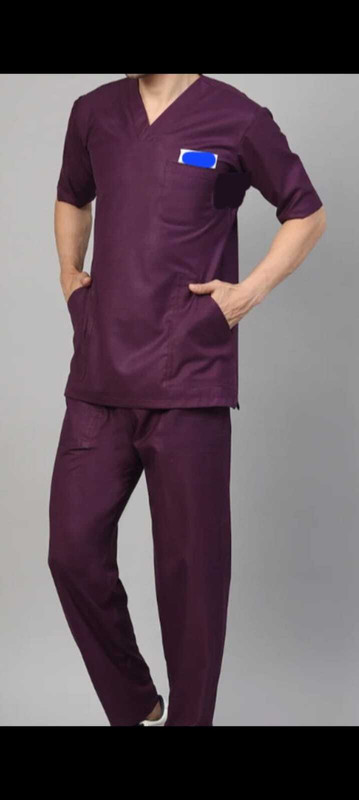 HOSPICARE F015 Shirt, Pant Hospital Scrub(MultiColour L)