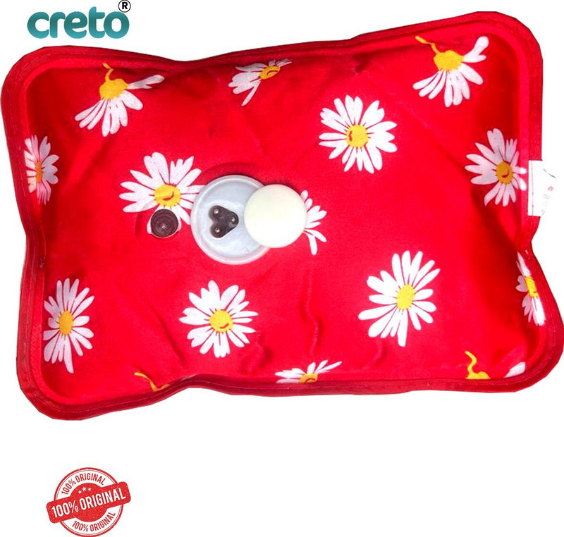 CRETO Doctor Choice Premium Comfort Pain Reliever Pad with Auto Cut-off Electric 1 L Hot Water Bag(Multicolor)