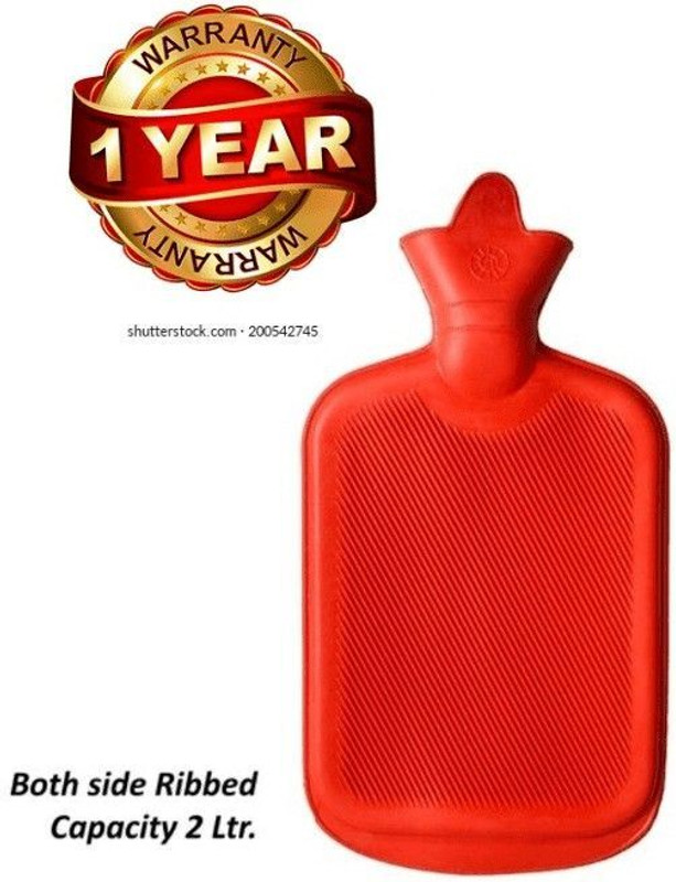 HotMate 2L Rubber Hot/Warm Water Bag for Pain Relief & Massager 2L Rubber Hot/Warm Water Bag for Pain Relief & Massager 2000 L Hot Water Bag(Red)