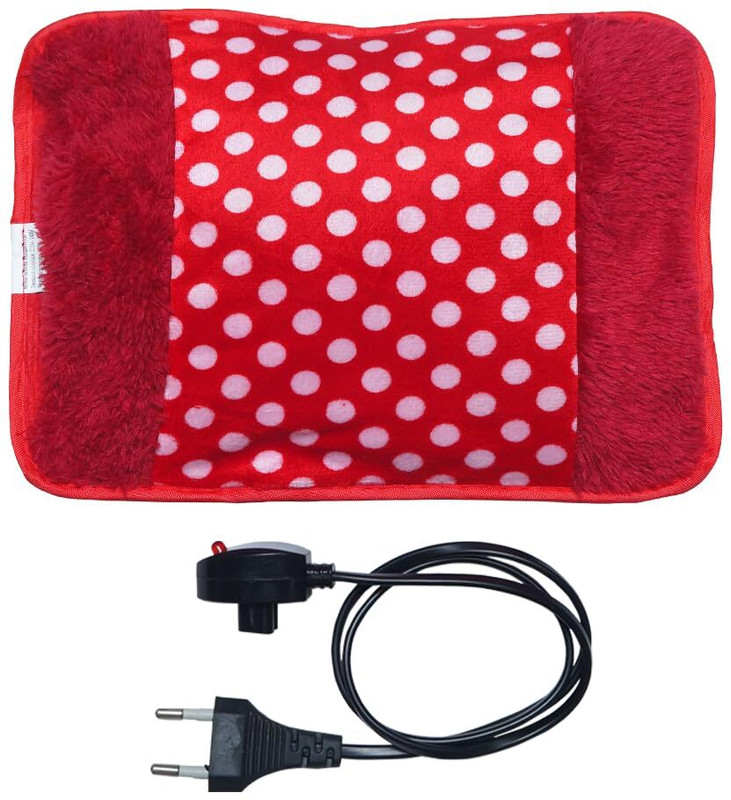 RBS New Improved Quality Electrothermal Heating Bag for pain relief with charger Heating Pad Hot Bag 0.5 ml Hot Bag Hot Bag 500 ml Hot Water Bag(Pink)