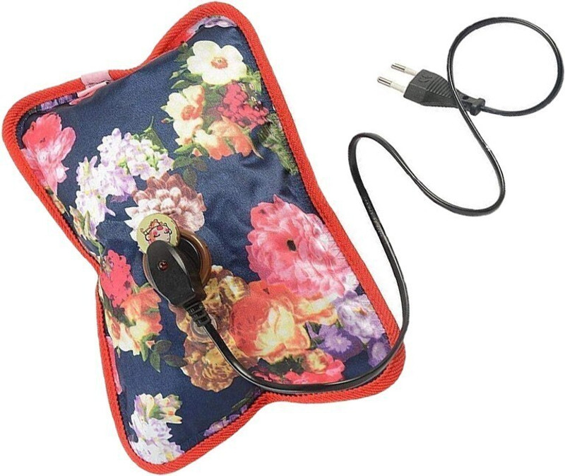 Aryshaa Electric Rechargeable Heating Pad For Body Pain Relief Many Colours And Designs Electric 1 L Hot Water Bag(Multicolor)