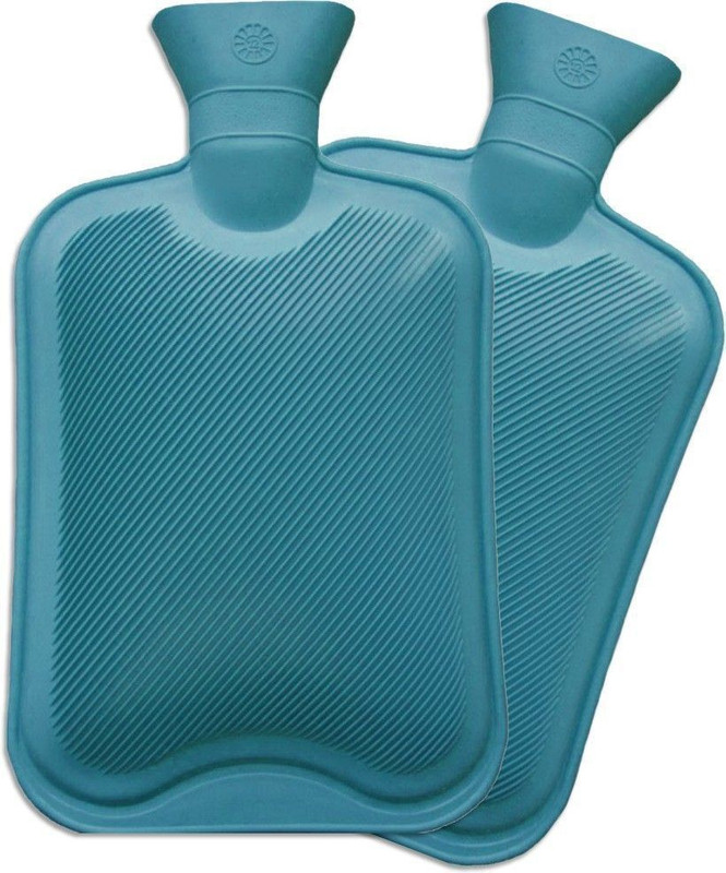 Recombigen Hot water Bottle standard (Pack of 2) Combo 2 Packs 2000 ml Hot Water Bag(Blue)