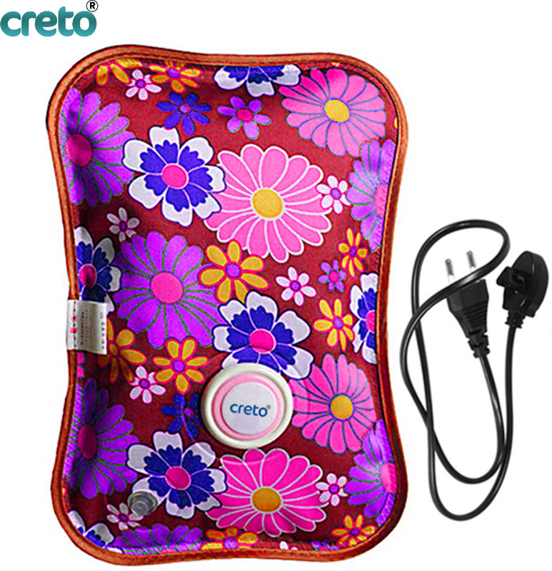 CRETO Premium Warm Pad for Joint/Muslces Pain Electric 1 L Hot Water Bag(Multicolor)