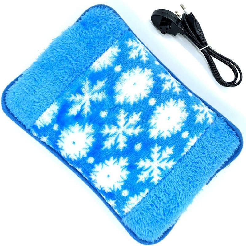 Nikhat XA Electrothermal Hot Water Gel Heating Pad Heat Hot Pad Soft Far Velvet Gel Pad Eletrical 70 ml Hot Water Bag(Multicolor)