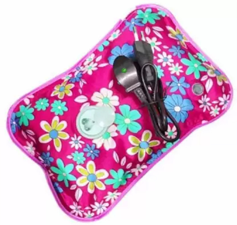 Cinnamon Gel Heat Cordless Pain Reliever Electric 1 L Hot Water Bag(Multicolor)