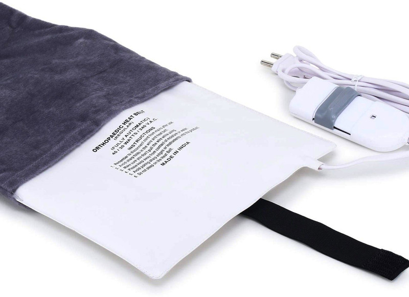 RBS Heat Belt For Back Pain & Any Body Pain Relief With cover (Regular Size) Pain relief 0 Hot Water Bag(Grey Orthopedic)