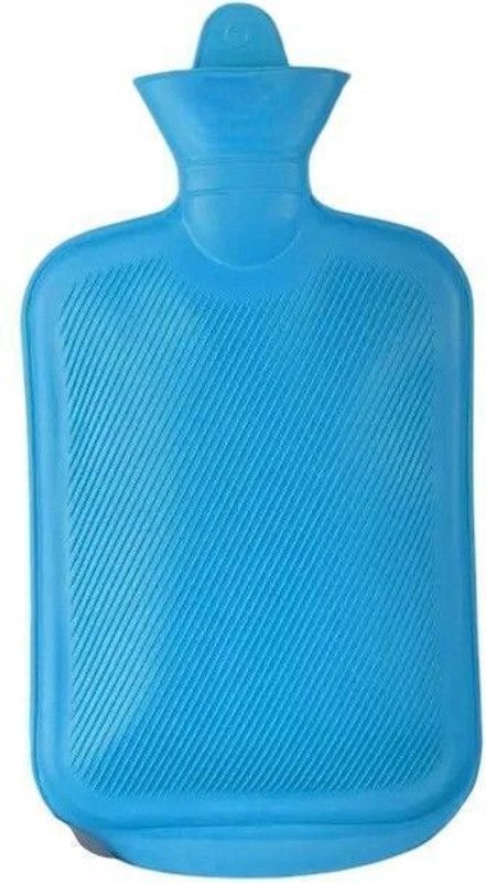 CURESURE Non-Electric Rubber Hot Water Bag for Periods, Back,Stomach and Full Pain Relief Non-Electrical 2 L Hot Water Bag(Multicolor)