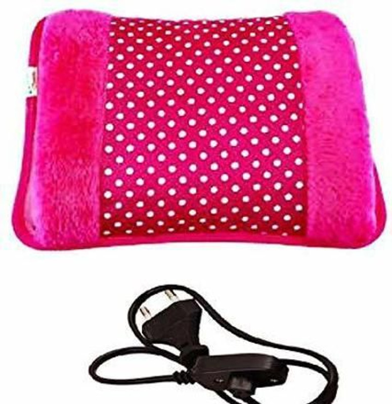 Nikhat NZ-EEO7-Y0JL electrical hot bag 500 ml Hot Water Bag(Pink)