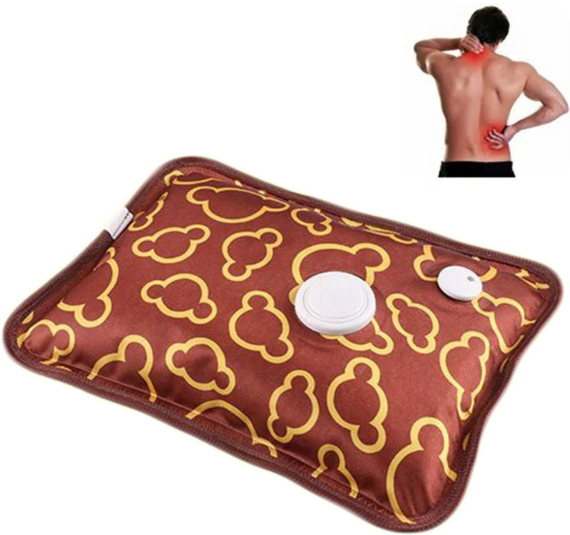 Surat Dream Hot water bag electrical pain relief heating gel pad electric warm water bag Electrical 1 L Hot Water Bag(Multicolor)