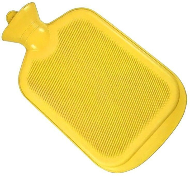 VELORA Delux Rubber Bottle for winter care, Pain Relife Neck, Back Non-Electrical 2 L Hot Water Bag(Multicolor)