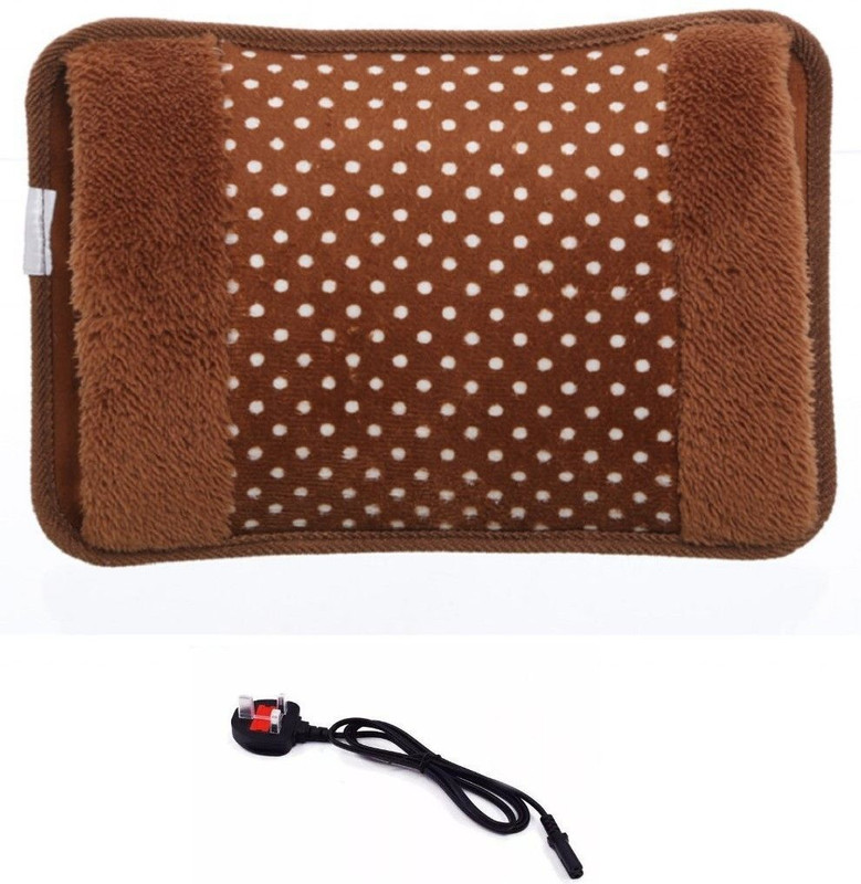 SOMUDEE Electric Charging Hot Water Pad Bag Pillow for Pain Relief Electric 1 L Hot Water Bag(Multicolor)