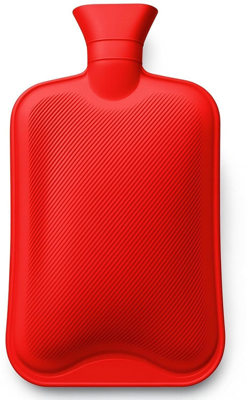 HEAREAL HEALTH CARE Multipurpose Rubber hot water bags for Body pain relief, Heating bag-Heat Pouch Hot Water Bottle Bag, Non-Electric Hot Water Bag non electrical 2000 ml Hot Water Bag(Red)
