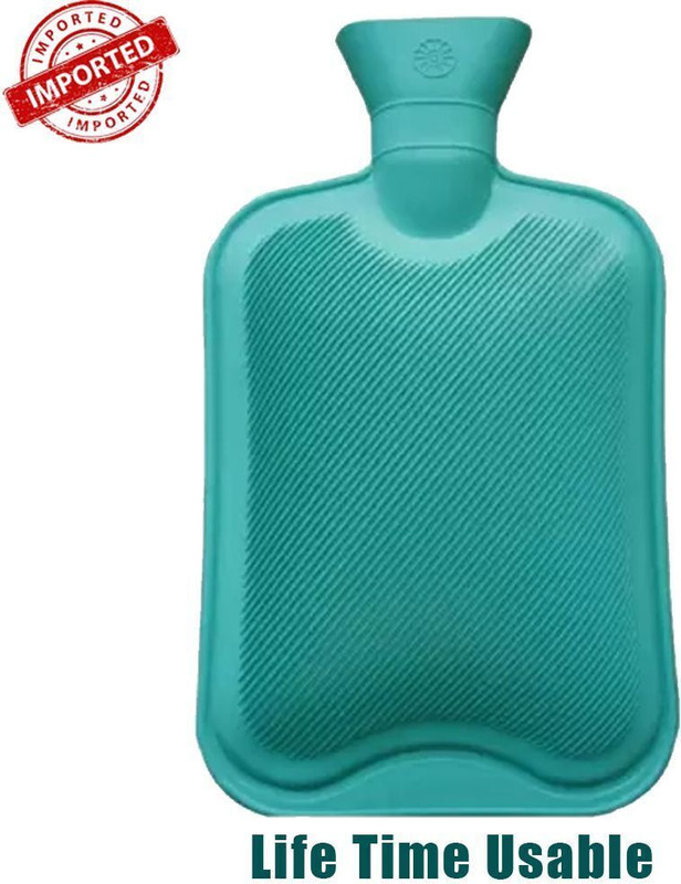 CRETO Pain Reliever Hot Water Bottle Non Electric 1 L Hot Water Bag(Multicolor)