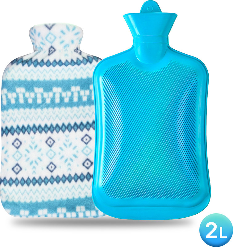 CRETO (Heating Pad with Cover) Heating Durable Non Electric 2 L Hot Water Bag(Multicolor)