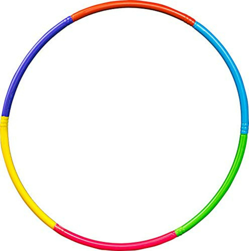 3 Jokers Hula Hoop Interlocking Exercise Ring for Kids Hula Hoop(Diameter - 75 cm)