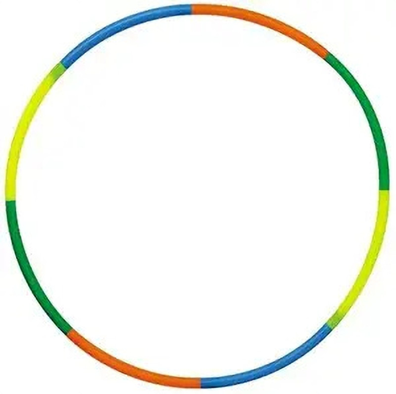 SSPORTSHUB Multi-Color Adjustable Fitness Hula Hoop for Waist & Core Workout Hula Hoop(Diameter - 100 cm)
