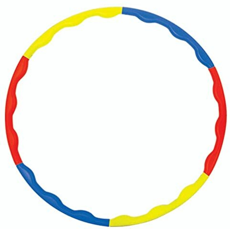 PROSPO Plastic Hula Hoop, Exercise Ring for Fitness with 50 cm Diameter Hula Hoop(Diameter - 50 cm)
