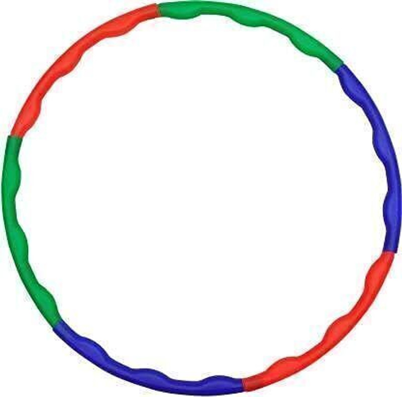 TOY RUN Multicolor Massage Hula Hoop Ring for Adults & Kids | Fitness & Weight Hula Hoop(Diameter - 76 cm)