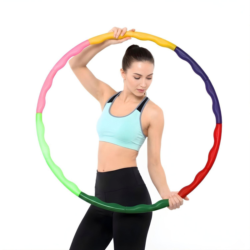 Be bright Detachable Weighted Fitness Hula Hoop for Women & Kids Hula Hoop(Diameter - 30 cm)
