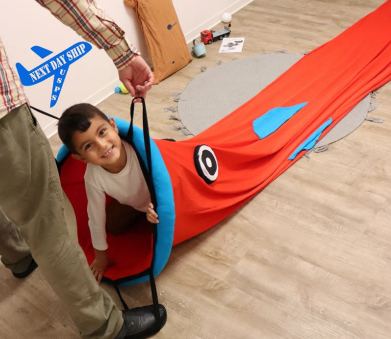 The Yogis Autism and ADHD Special Needs,Resistance,Compression,Play Tunnel Sensory Tunnel Hula Hoop(Diameter - 335 cm)