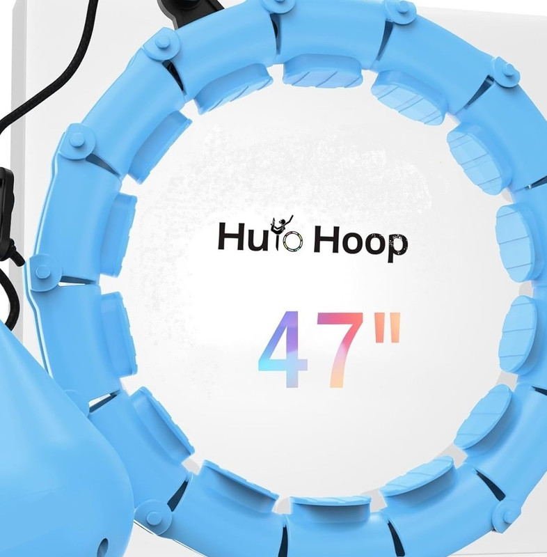 Trishaan New Gen Smart Hula Hoop – Adjustable Slimming Tool Hula Hoop(Diameter - 130 cm)