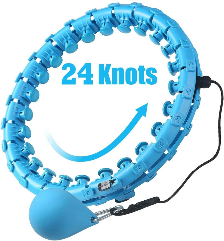PORMONO Toy sport HULA HOOP EXERCISE (24 Detachable) Rugby