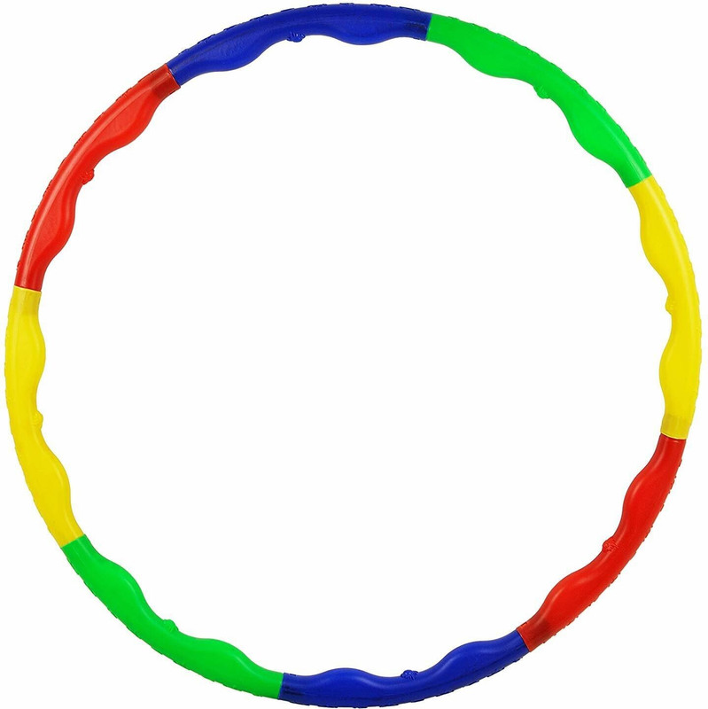IRIS Plastic Detachable Hoola Hoop Ring Hula Hoop(Diameter - 68 cm)