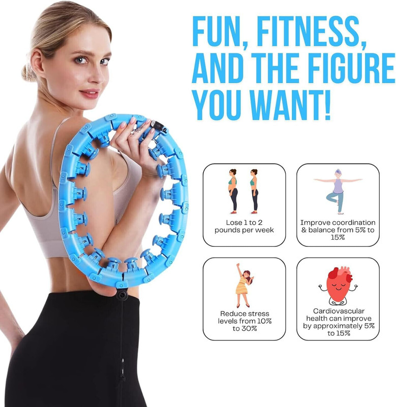 PORMONO hula hoop for weight loss women Hula Hoop(Diameter - 72 cm)