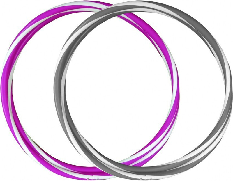 FITFIX Fusion Welded Hula Hoop 24 Inches Diameter Pack of 1 Pcs Hula Hoop(Diameter - 60 cm)