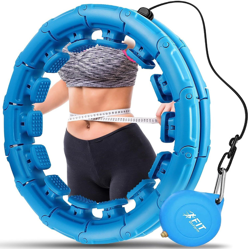 Trishaan Home Fitness Waist Trainer for Women & Beginners Hula Hoop(Diameter - 130 cm)
