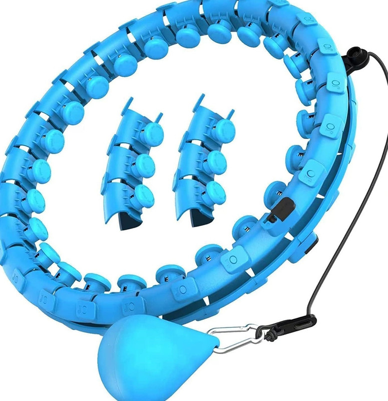 Trishaan Customizable Smart Fit Hoop for Kids and Adults Fitness Hula Hoop(Diameter - 130 cm)